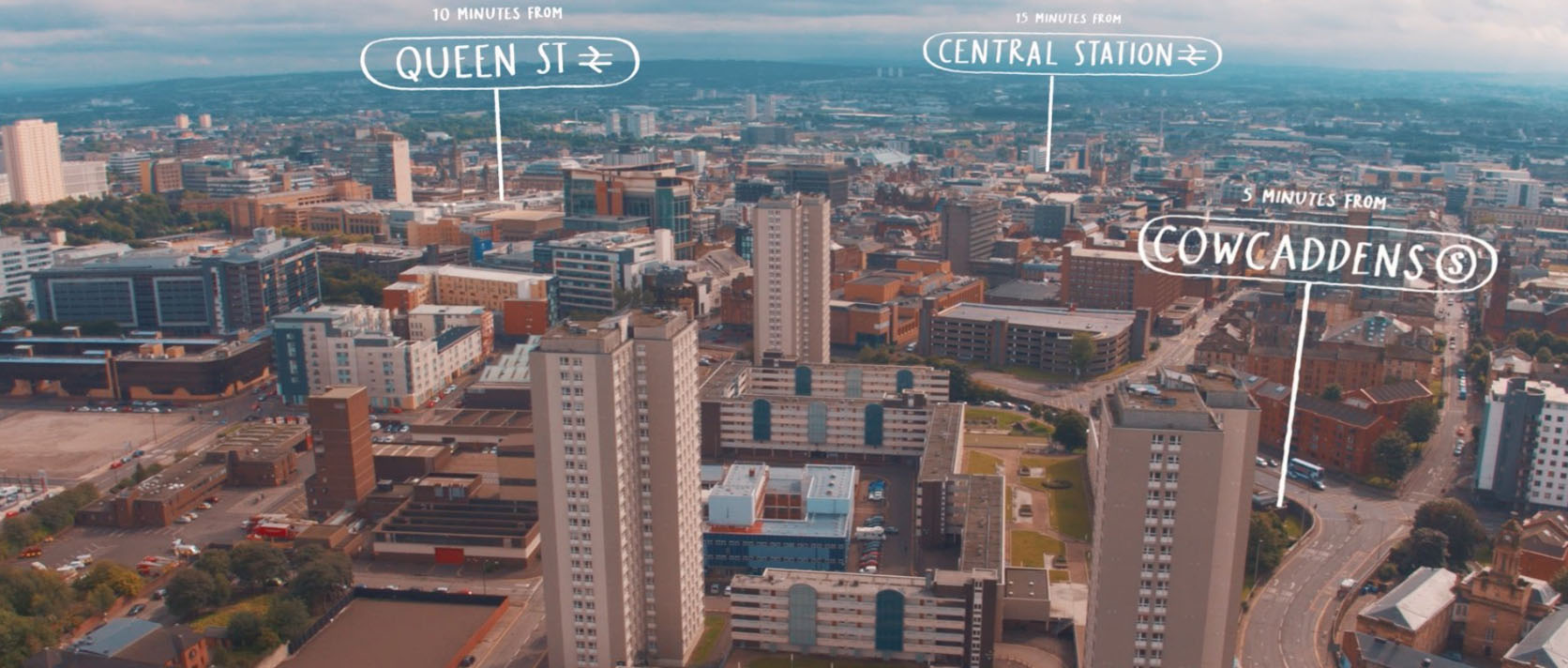 Glasgow Canal Project - Central Cowcaddens Queen St Video